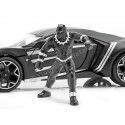 Carsdemetal.es 2017 Lykan Hypersport + Pantera Negra Figura 1:24 Jada Toys 99723 253225004