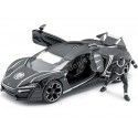 Carsdemetal.es 2017 Lykan Hypersport + Pantera Negra Figura 1:24 Jada Toys 99723 253225004