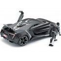 Cochesdemetal.es 2017 Lykan Hypersport + Figura Black Panther 1:24 Jada Toys 99723/253225004