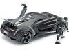 Cochesdemetal.es 2017 Lykan Hypersport + Figura Black Panther 1:24 Jada Toys 99723/253225004