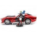 Cochesdemetal.es 1969 Chevrolet Corvette Stingray + Figura Harley Quinn 1:24 Jada Toys 31196 253255019