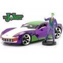 Cochesdemetal.es 2009 Chevrolet Corvette Stingray Concept + Figura The Joker 1:24 Jada Toys 31199/253255020