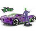 Cochesdemetal.es 2009 Chevrolet Corvette Stingray Concept + Figura The Joker 1:24 Jada Toys 31199/253255020