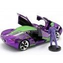 Cochesdemetal.es 2009 Chevrolet Corvette Stingray Concept + Figura The Joker 1:24 Jada Toys 31199/253255020