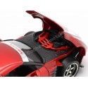 Cochesdemetal.es 2009 Nissan GTR R-35 + Figura Power Ranger Rojo 1:24 Jada Toys 31908