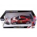 Cochesdemetal.es 2009 Nissan GTR R-35 + Figura Power Ranger Rojo 1:24 Jada Toys 31908