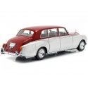 Cochesdemetal.es 1968 Rolls-Royce Phantom VI Light Silver-Red 1:18 Kyosho 08905Sr