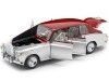 Cochesdemetal.es 1968 Rolls-Royce Phantom VI Light Silver-Red 1:18 Kyosho 08905Sr
