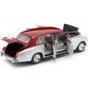 Cochesdemetal.es 1968 Rolls-Royce Phantom VI Light Silver-Red 1:18 Kyosho 08905Sr