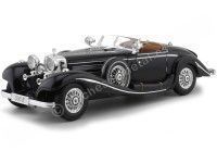 1936 Mercedes-Benz 500K TYP Specialroadster Negro 1:18 Maisto 36055