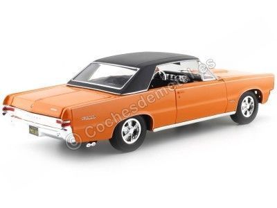 Cochesdemetal.es 1965 Pontiac GTO Hurs Edition Naranja 1:18 Maisto 31885 2