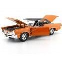 Cochesdemetal.es 1965 Pontiac GTO HUS Edition Naranja 1:18 MAISTO 31885
