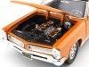 Cochesdemetal.es 1965 Pontiac GTO HUS Edition Naranja 1:18 MAISTO 31885