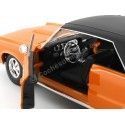 Cochesdemetal.es 1965 Pontiac GTO HUS Edition Naranja 1:18 MAISTO 31885