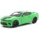 Cochesdemetal.es 2017 Chevrolet Camaro SS Verde 1:18 Auto World AW244