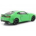 Cochesdemetal.es 2017 Chevrolet Camaro SS Verde 1:18 Auto World AW244