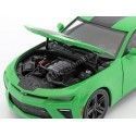 Cochesdemetal.es 2017 Chevrolet Camaro SS Verde 1:18 Auto World AW244