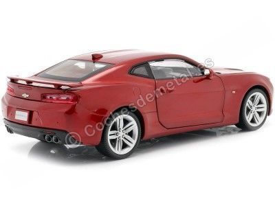 Cochesdemetal.es 2016 Chevrolet Camaro SS Rojo 1:18 Autoworld AW230 2