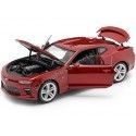 Cochesdemetal.es 2016 Chevrolet Camaro SS Rojo 1:18 Autoworld AW230