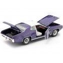 Carsdemetal.es 1971 Plymouth Satellite Sebring Plus Violet 1:18 Auto World Amm1146