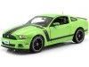 Cochesdemetal.es 2013 Ford Mustang BOSS 302 Verde 1:18 Shelby Collectibles 453