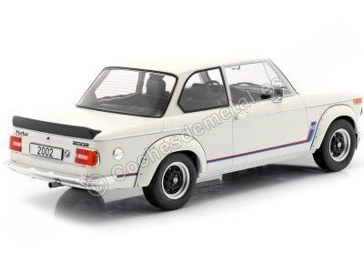 1973 BMW 2002 Turbo (E20) Blanco 1:18 MC Group 18148 Cochesdemetal.es 2