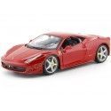 Cochesdemetal.es 2010 Ferrari 458 Italia Rosso Corsa 1:24 Bburago 18-26003
