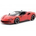 Carsdemetal.es 2019 Ferrari SF90 Stradale Red/Black 1:24 Bburago 18-26028