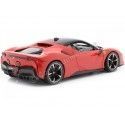 Carsdemetal.es 2019 Ferrari SF90 Stradale Red/Black 1:24 Bburago 18-26028