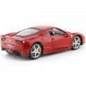 Cochesdemetal.es 2010 Ferrari 458 Italia Rosso Corsa 1:24 Bburago 18-26003