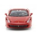 Cochesdemetal.es 2010 Ferrari 458 Italia Rosso Corsa 1:24 Bburago 18-26003