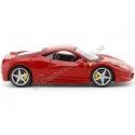 Cochesdemetal.es 2010 Ferrari 458 Italia Rosso Corsa 1:24 Bburago 18-26003