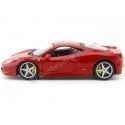 Cochesdemetal.es 2010 Ferrari 458 Italia Rosso Corsa 1:24 Bburago 18-26003