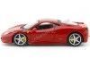 Cochesdemetal.es 2010 Ferrari 458 Italia Rosso Corsa 1:24 Bburago 18-26003