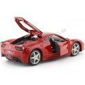 Cochesdemetal.es 2010 Ferrari 458 Italia Rosso Corsa 1:24 Bburago 18-26003