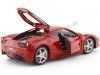 Cochesdemetal.es 2010 Ferrari 458 Italia Rosso Corsa 1:24 Bburago 18-26003