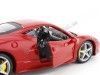Cochesdemetal.es 2010 Ferrari 458 Italia Rosso Corsa 1:24 Bburago 18-26003