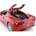 Cochesdemetal.es 2010 Ferrari 458 Italia Rosso Corsa 1:24 Bburago 18-26003