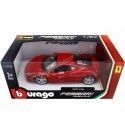 Cochesdemetal.es 2010 Ferrari 458 Italia Rosso Corsa 1:24 Bburago 18-26003