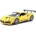 Cochesdemetal.es 2017 Ferrari 488 Challenge 25 Formula Racing Amarillo 1:24 Bburago 18-26307