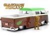Carsdemetal.es 1963 Volkswagen Bus Pickup + Groot de "Guardians of the Galáxia" 1:24 JADA Toys 31202/253225013