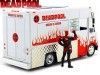 Carsdemetal.es 2016 Chevrolet P30 Foodtruck "Taco Truck" + White Deadpool Figura 1:24 Jada Toys 99730 253225000