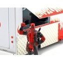 Carsdemetal.es 2016 Chevrolet P30 Foodtruck "Taco Truck" + White Deadpool Figura 1:24 Jada Toys 99730 253225000