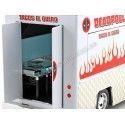 Carsdemetal.es 2016 Chevrolet P30 Foodtruck "Taco Truck" + White Deadpool Figura 1:24 Jada Toys 99730 253225000