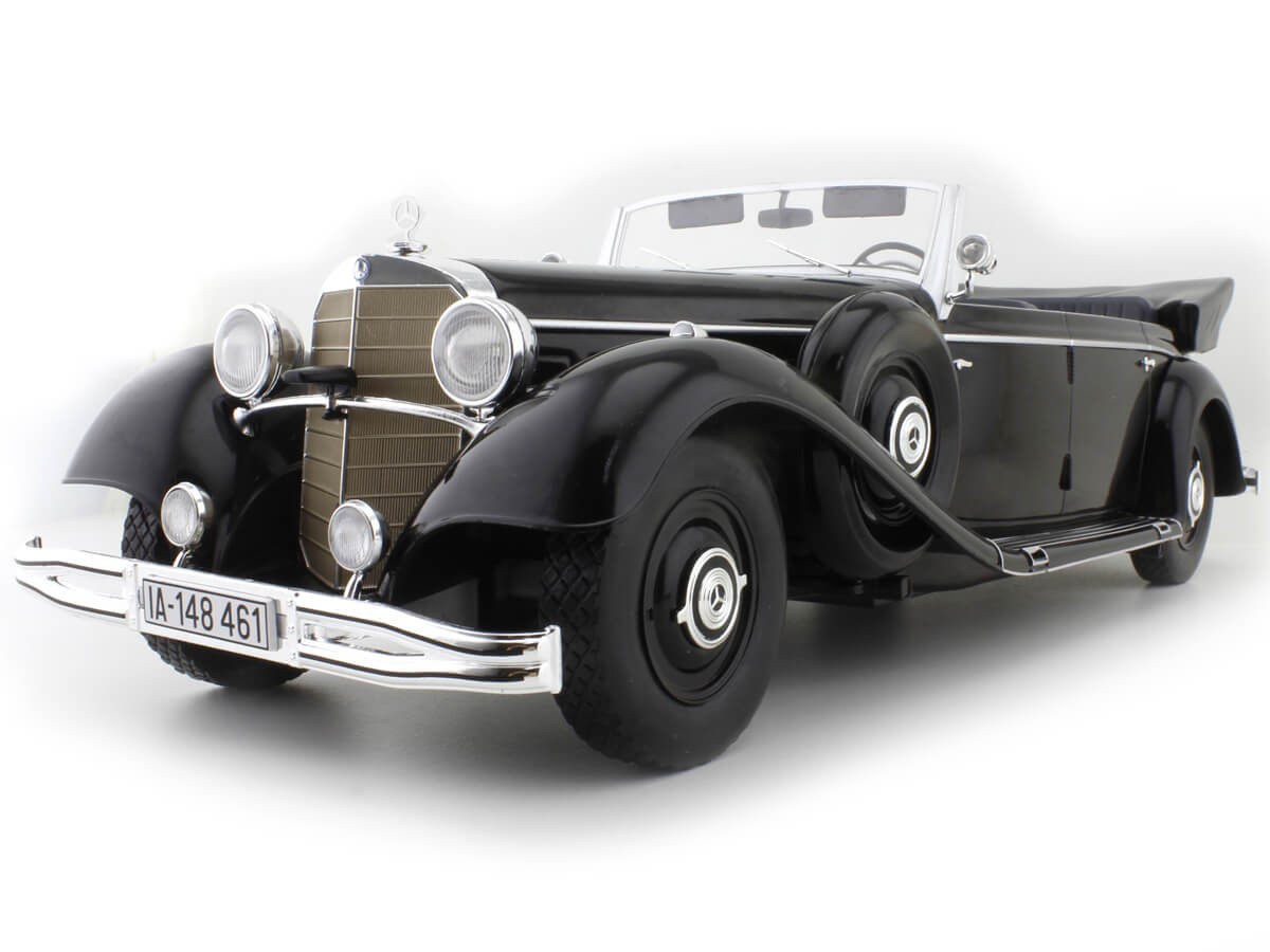 1938 Mercedes Benz 770k Pullman Cabrio W150 Negro 118 Mc Group 1 8825