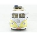 Carsdemetal.es 1962 Volkswagen microbus combi tipo 2 T1 Camping versão 1:18 Lucky Diecast 92328