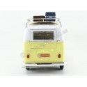 Carsdemetal.es 1962 Volkswagen microbus combi tipo 2 T1 Camping versão 1:18 Lucky Diecast 92328