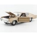 Cochesdemetal.es 1966 Dodge Charger Metallic Gold 1:18 Lucky Diecast 92638