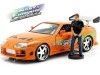 Cochesdemetal.es 1995 Toyota Supra con Luces "Fast & Furious + Brian" 1:18 Jada Toys 31139 253206001