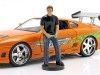 Carsdemetal.es 1995 Toyota supra com luzes "Fast & Furious + Brian" 1:18 Jada Toys 31139 253206001